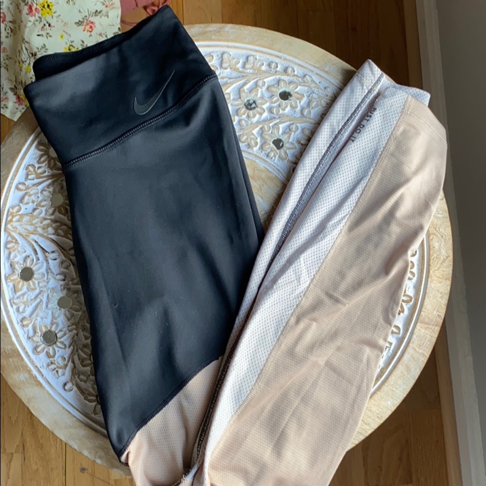 Nike Color Block Dri-fit leggings